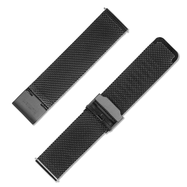 Black Milanese Mesh