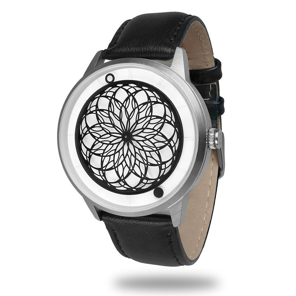 美品　Humism キネティック 黒レザー 時計　KATO Kato Kinetic Art Watch - Humism