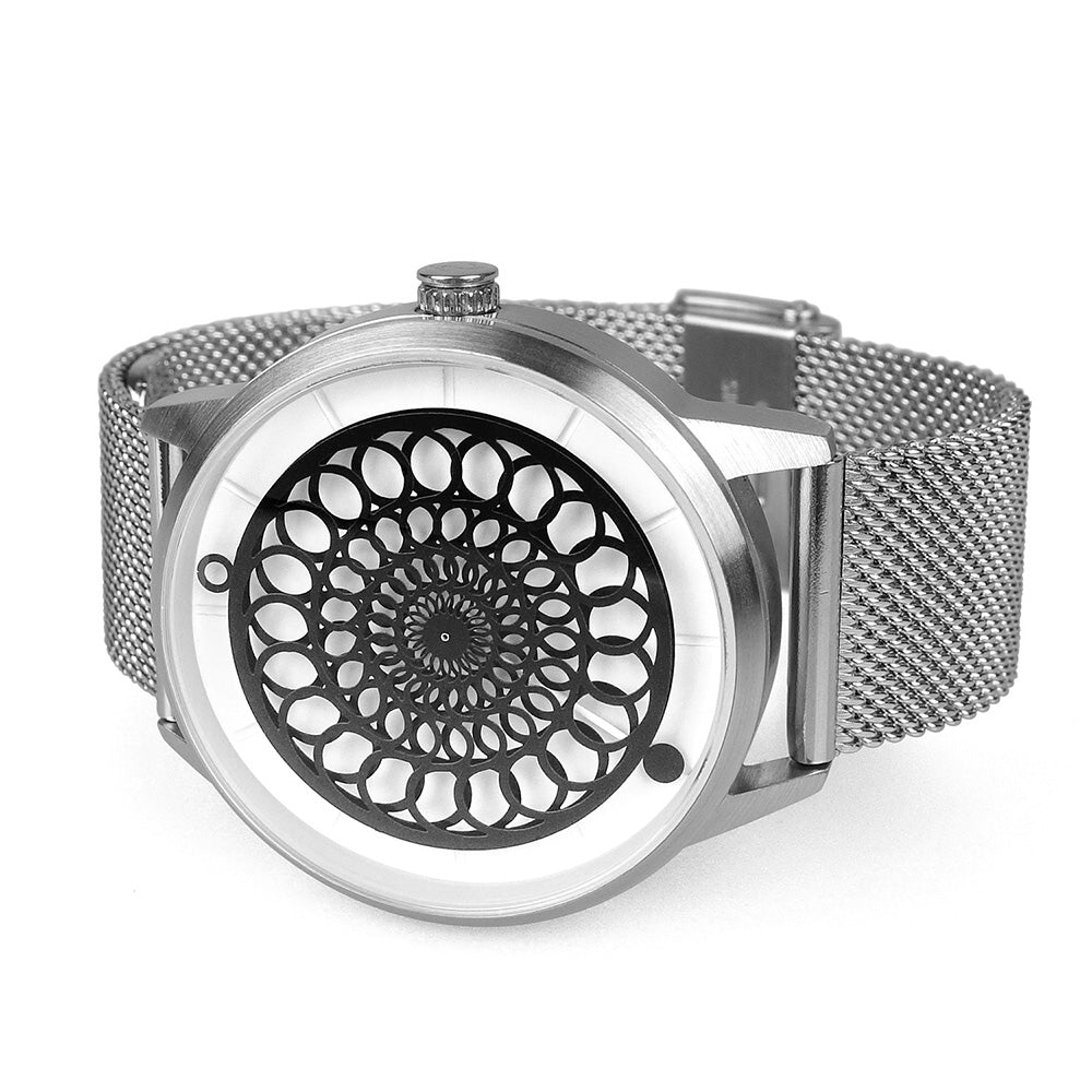 Silver Milanese Mesh - Humism